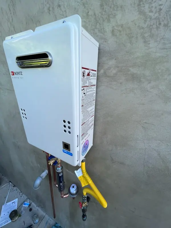 Tankless water heater installation for Bonham homes